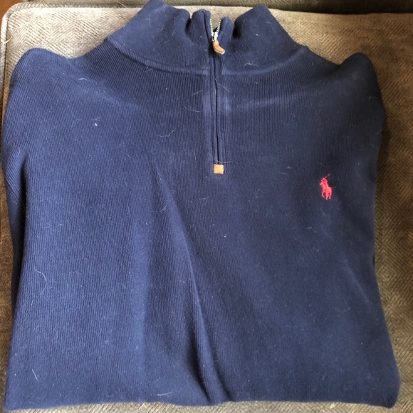 Polo Ralph Lauren Other - Polo RL Zip Collar Sweatshirt